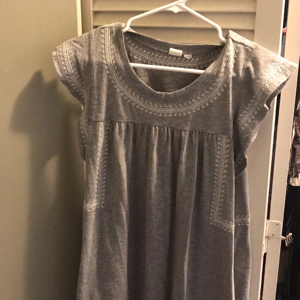Gap flutter sleeve cotton dress size medium